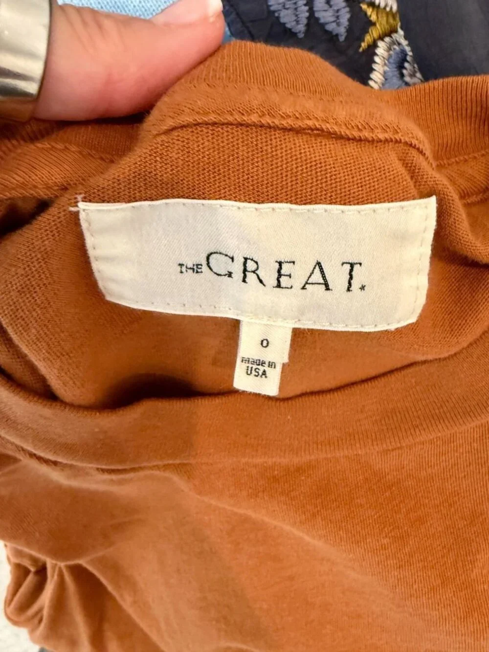 The Great. Muscle tee Brown - size 0 - Picture 4 of 5